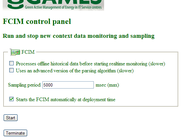 FCIM control panel